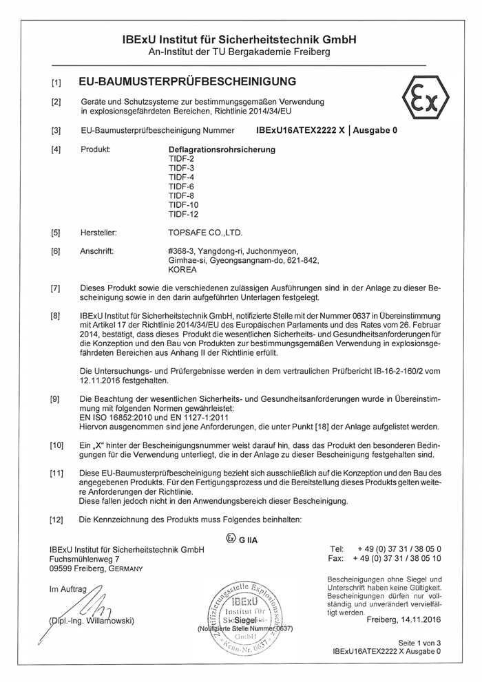 IBExU Institut fur Sicherheitstechnik GmbH